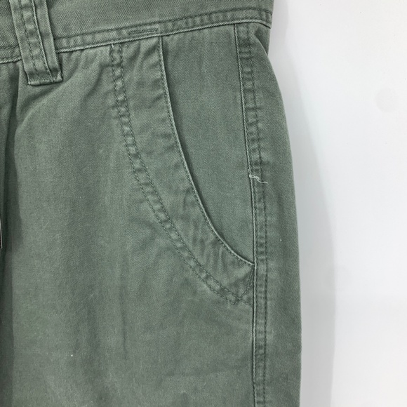 Krumba mens 32 Shorts cargo utility outdoor cotton green pockets hiking NEW - Picture 3 of 7
